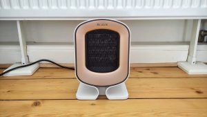 Quiet fan heaters